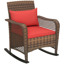 Outsunny Rocking Chair Wicker