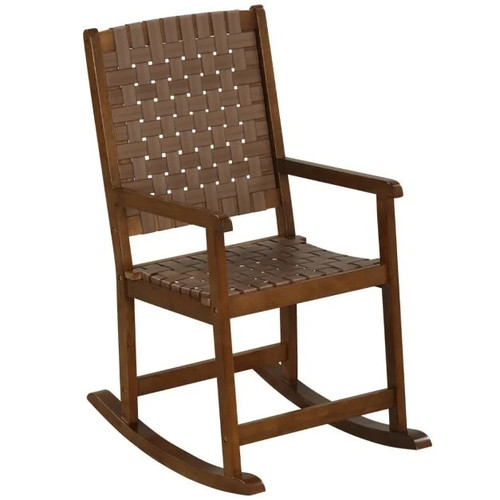 Wood rocking chair with - wood,