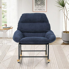 Lambswool Rocking Chair Modern
