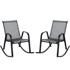 COSTWAY Patio Rocking Chair
