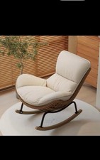 Lounge rocking chair Woven