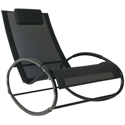 Outsunny patio rocking chair - outsunny,